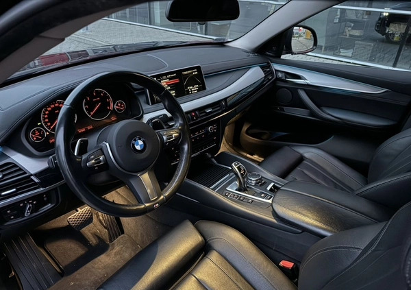 BMW X6 cena 125000 przebieg: 190821, rok produkcji 2015 z Lublin małe 277